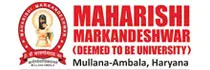 maharishi markandeshwar deemed to be university logo